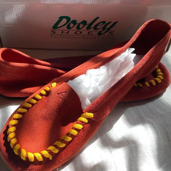 NEW in box Dooley Shoes Moccasin Loafers.
