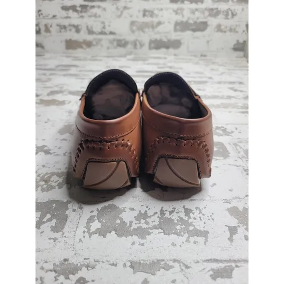 NEW IN BOX Tommy Hilfiger Attle Brown Loafers Men s 10.5