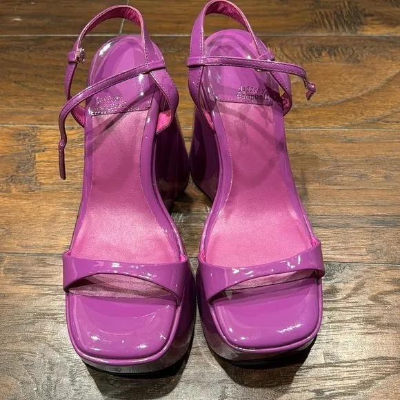 NEW! Jeffery Campbell Exhilharate Platform Wedge Sandal - Size 9