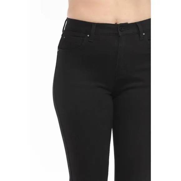 NEW JOSEPH RIBKOFF classic straight denim jean in black
