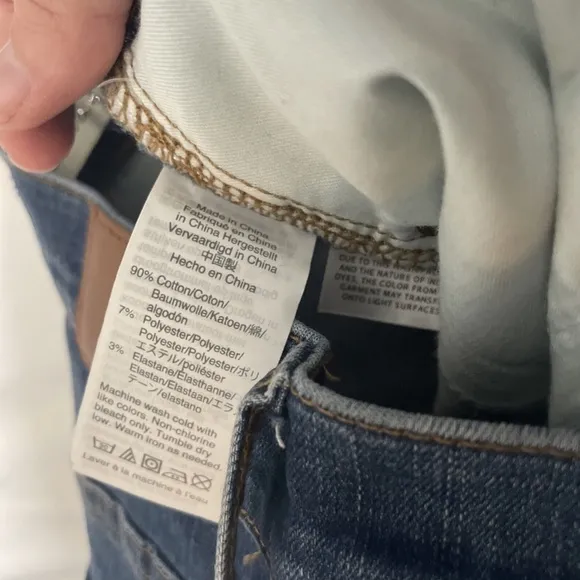NEW Madewell [‎ 25 ] Cali Demi-Boot Raw-Hem Jeans in Preston Blue