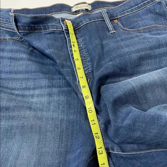 NEW Madewell Cali Demi-Boot Cropped Jeans Size 37P