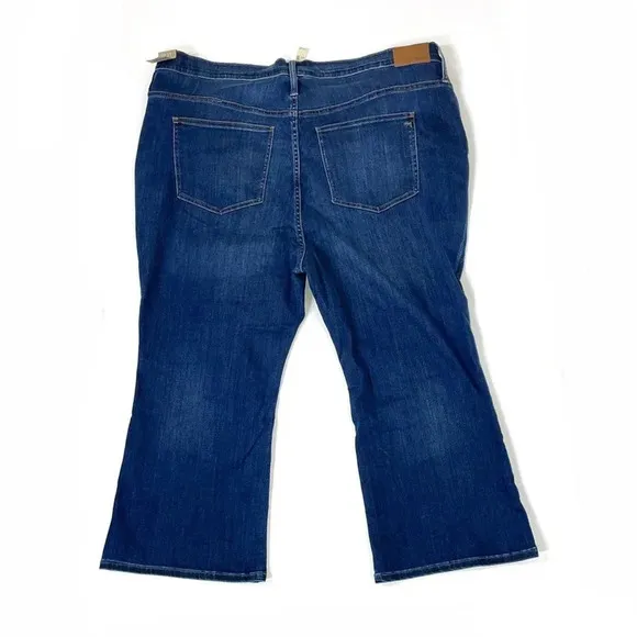 NEW Madewell Cali Demi-Boot Cropped Jeans Size 37P