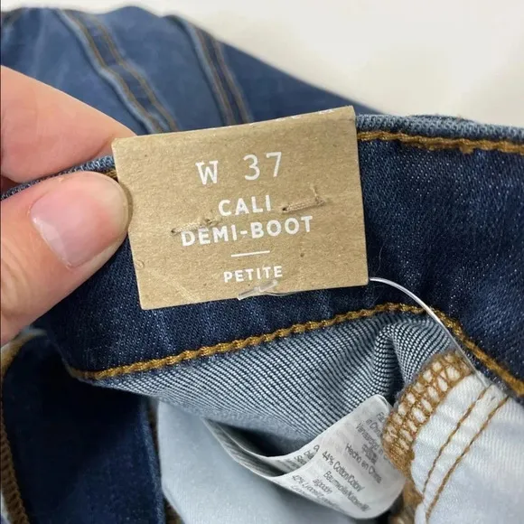 NEW Madewell Cali Demi-Boot Cropped Jeans Size 37P