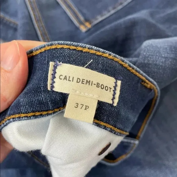 NEW Madewell Cali Demi-Boot Cropped Jeans Size 37P