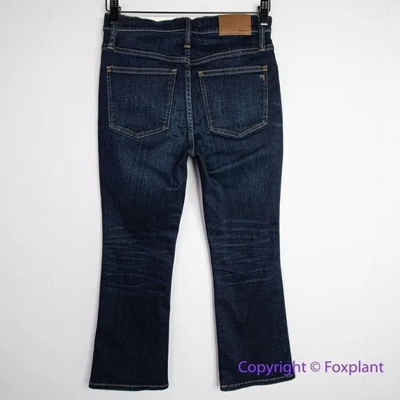 NEW Madewell Petite Cali Demi-Boot Jeans in Larkspur Wash,‎ 27S