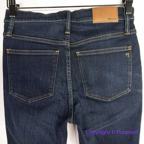 NEW Madewell Petite Cali Demi-Boot Jeans in Larkspur Wash,‎ 27S