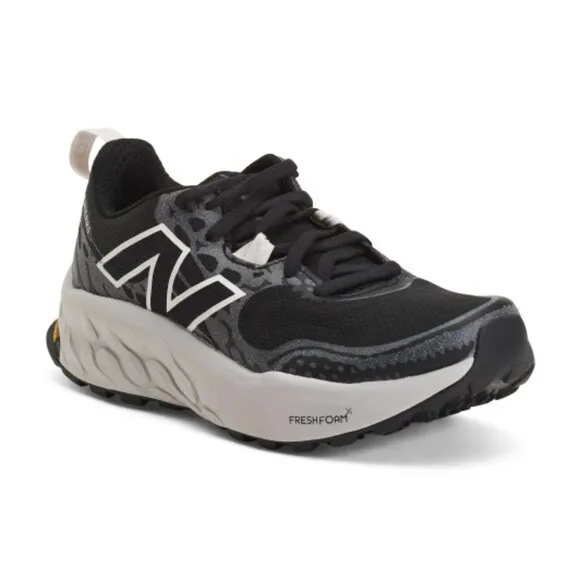 NEW NEW BALANCE women Wide Width Fresh Foam X Hierro V8 Trail Sneakers black 252