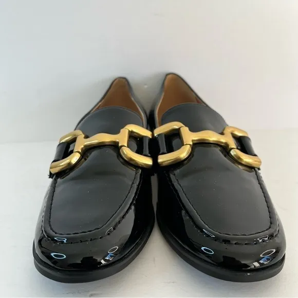 New Nine West Lilma Loafer Black patent leather size 8.5 women’s Shoes Flats