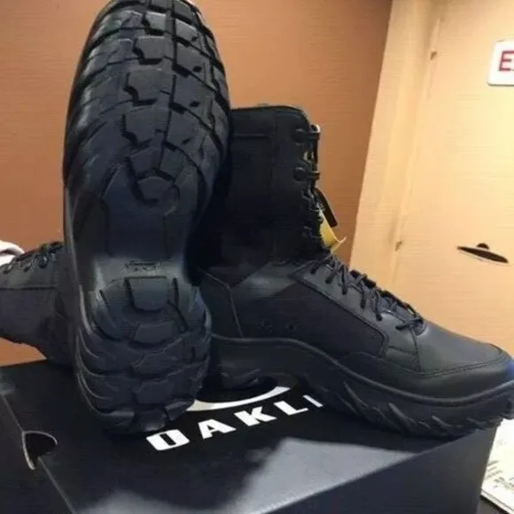 NEW OAKLEY FIELD ASSAULT BOOT BLACK MEN'S SIZE 11
