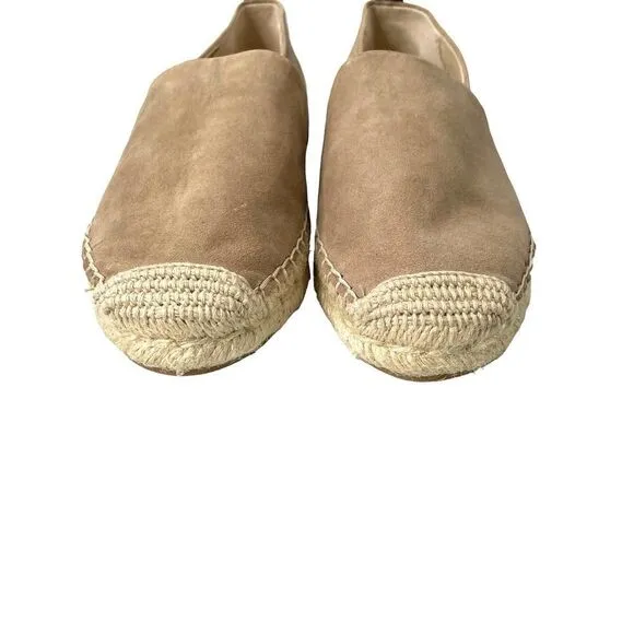 NEW Sam Edelman Khloe Slip On Espadrilles flats Sz 6.5 neutral tan beige