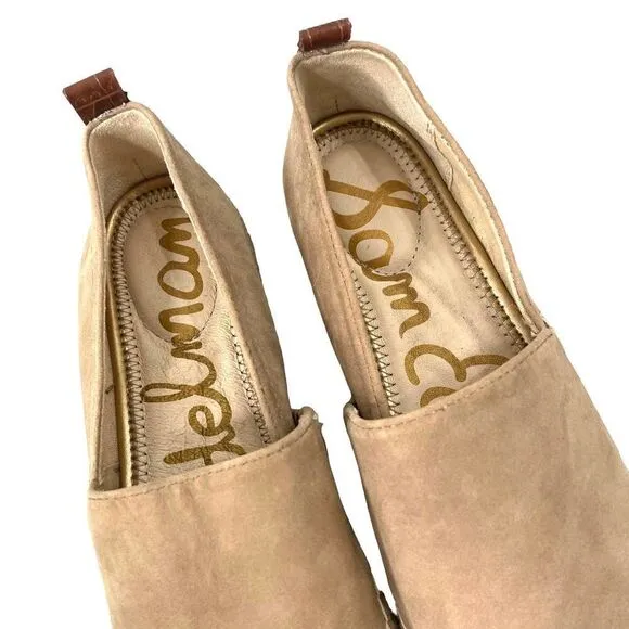 NEW Sam Edelman Khloe Slip On Espadrilles flats Sz 6.5 neutral tan beige