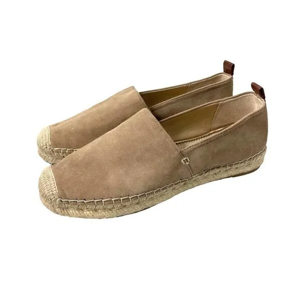 NEW Sam Edelman Khloe Slip On Espadrilles flats Sz 6.5 neutral tan beige
