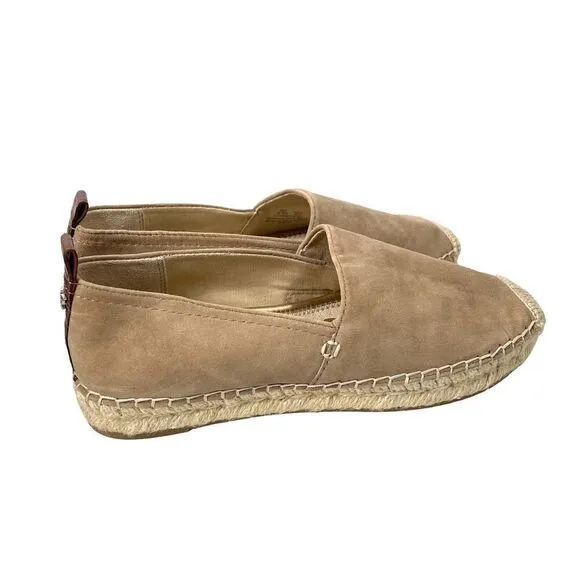 NEW Sam Edelman Khloe Slip On Espadrilles flats Sz 6.5 neutral tan beige