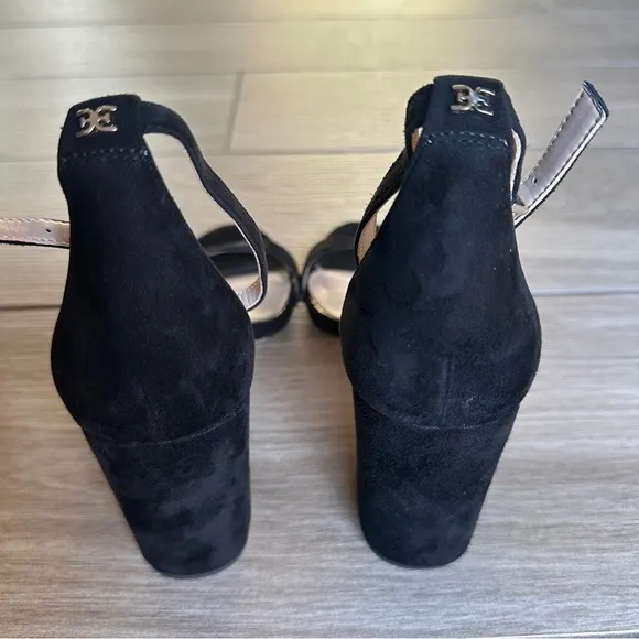 NEW Sam Edelman Odila Scalloped Suede High Heels Size 9