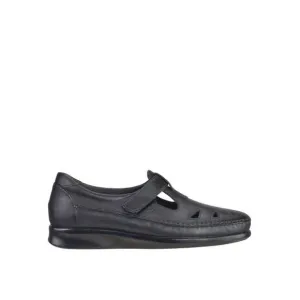 NEW SAS roamer slip on loafer - medium in black