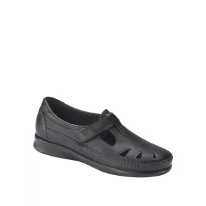 NEW SAS roamer slip on loafer - slim in black