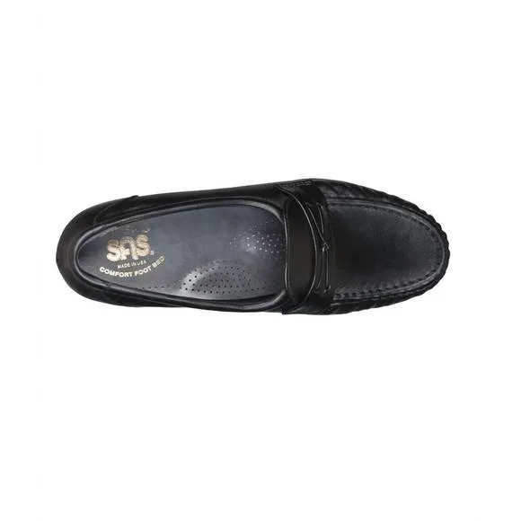 NEW SAS women's easier slip on loafer - wide in black