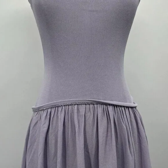 NEW SOLID AND STRIPES The Sasha Dress Size Small in Lilac Strapless
