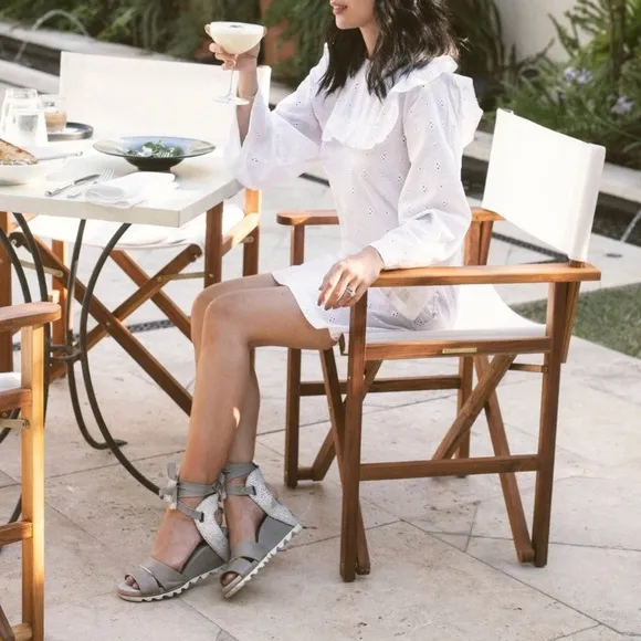 NEW Sorel Joanie wrap wedge heel sandals