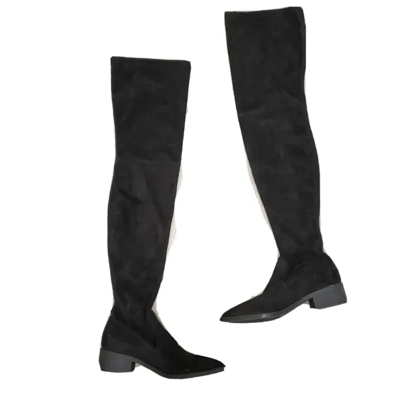 NEW Steve Madden Jody Black Tigh High Boots