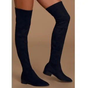 NEW Steve Madden Jody Black Tigh High Boots