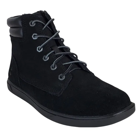 New Timberland bayham 6 in youth black high top sneakers lace up boots boys