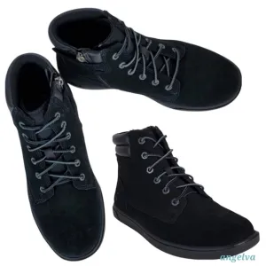 New Timberland bayham 6 in youth black high top sneakers lace up boots boys