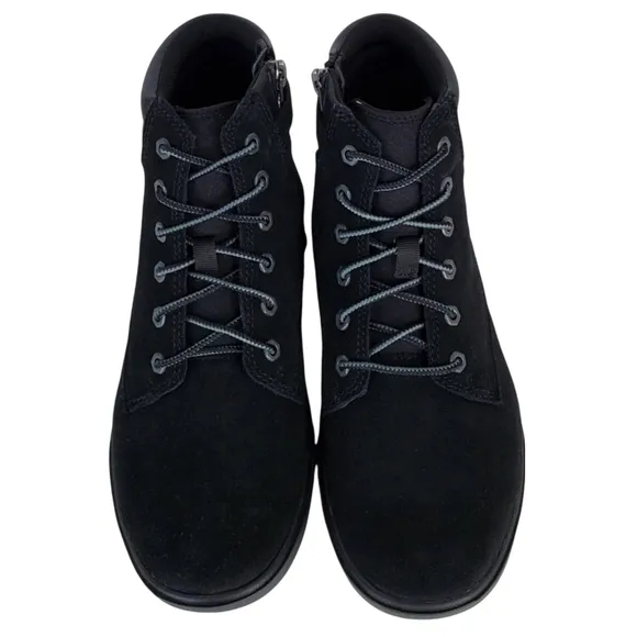 New Timberland bayham 6 in youth black high top sneakers lace up boots boys