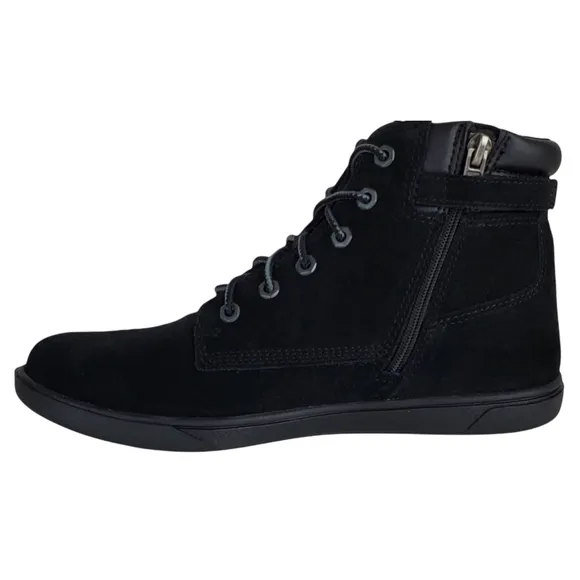 New Timberland bayham 6 in youth black high top sneakers lace up boots boys