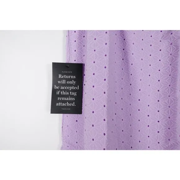 New Tuckernuck Lavender Folly Dress Eyelet Lace Cover Buttons Summer S 1799-19