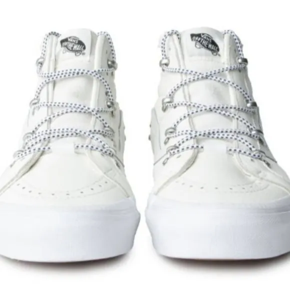 New Vans SK8 High Echo DX Utility Kit White Sneakers Size Men's 6.5 Women's8