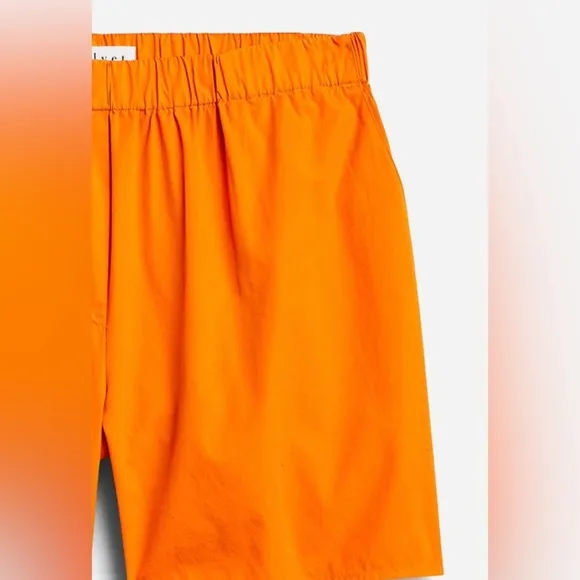 NEW Velvet by Graham &amp; Spencer Orange Cotton Shorts XS
