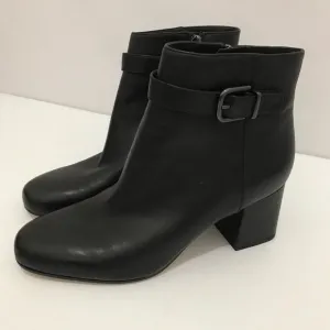 New Via Spiga Black Ankle Boots Size 8M