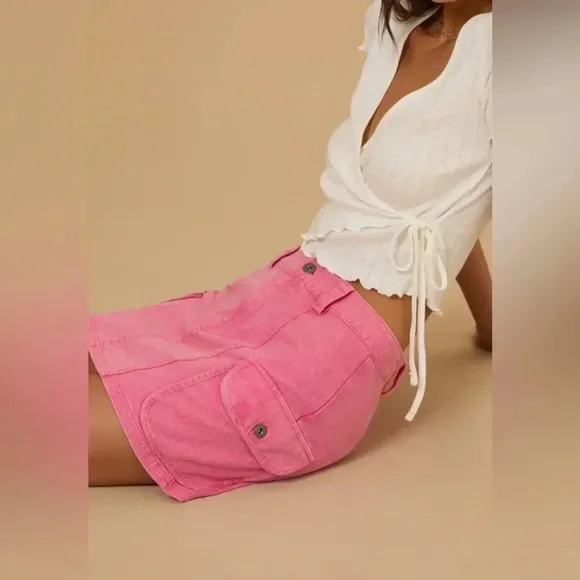 NEW with tags (NWT) Altar’d State Marissa Twill Cargo Skirt