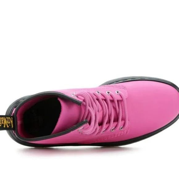 NEW -WOMEN'S DR. MARTENS ZAVALA COMBAT BOOTS- THRIFT PINK- Size 7