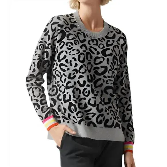 NEW ZAKET &amp; PLOVER wild side sweater in gray
