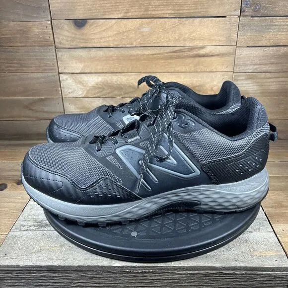 New Balance T410 V8 Mens Sz 10.5 4E Trail Running Black Sneakers NO INSOLES