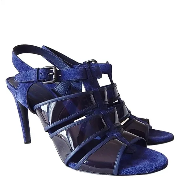 NIB Bottega Veneta PVC and Suede sandals size 39