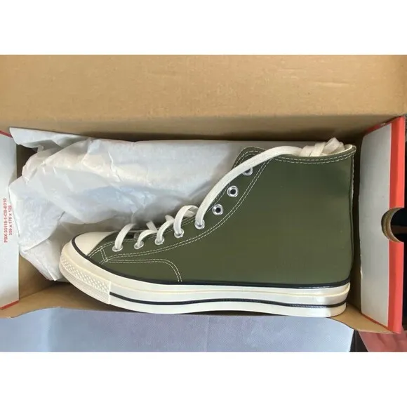 NIB! Converse Chuck Taylor 70 High Top Men's 12 Utility Green A00754C Sneaker