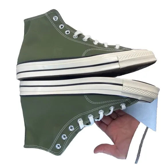 NIB! Converse Chuck Taylor 70 High Top Men's 12 Utility Green A00754C Sneaker