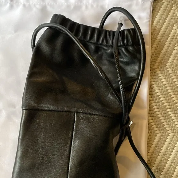 NIB IRO Paris Hosta leather stunning sexy slouchy ankle luxury stiletto boots
