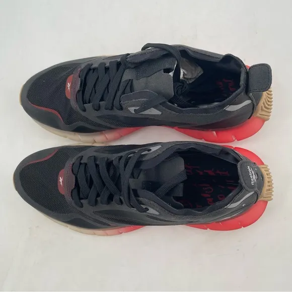 NIB! Reebok Women’s Zig Kinetica Running Shoes Sneakers “Black Maroon” - Size 9