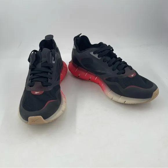NIB! Reebok Women’s Zig Kinetica Running Shoes Sneakers “Black Maroon” - Size 9