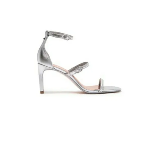 NIB Ted Baker London Triam Metallic Sandals Sz 8.5