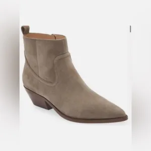 NIB Veronica Beard Kinsley Chelsea boot sz 8, Taupe suede orig $395