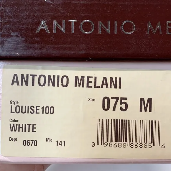 NIB White Loafers by Antonio Melani