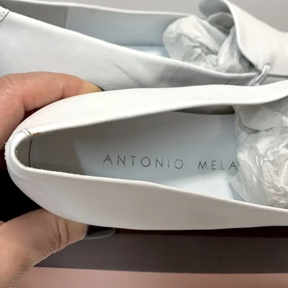 NIB White Loafers by Antonio Melani