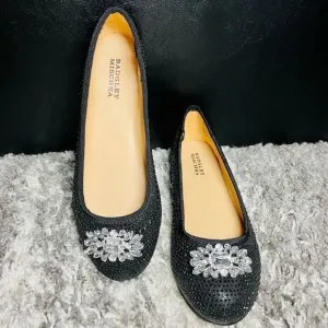 NIB Badgley Mischka Kids Amber Bling Flats
