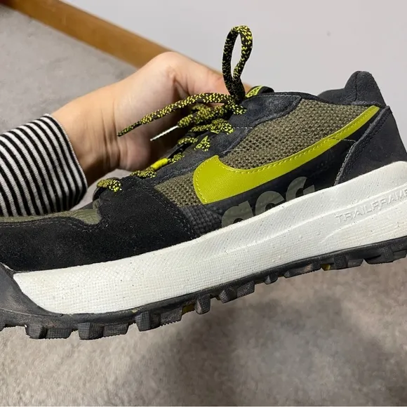 Nike ACG Lowcate Cargo Khaki MossTrail Running Sneaker Men’s 6.5 Women 8